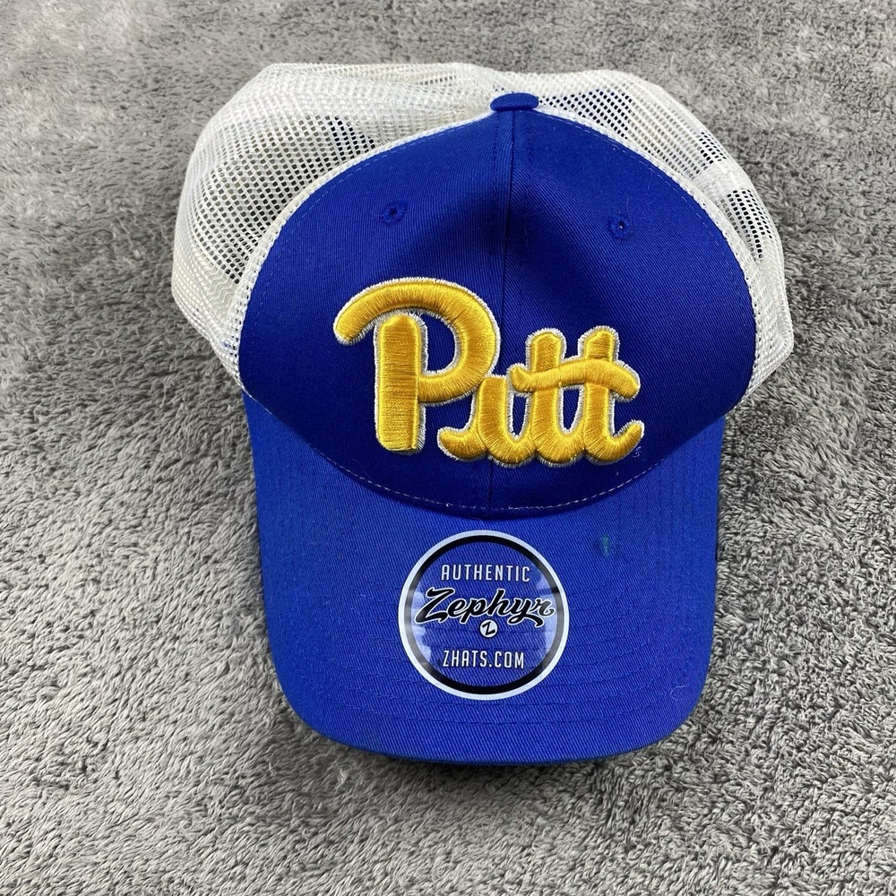 NEW Pittsburgh Pitt Panthers Mesh Back Snapback Trucker Hat Adjustable NCAA Cap